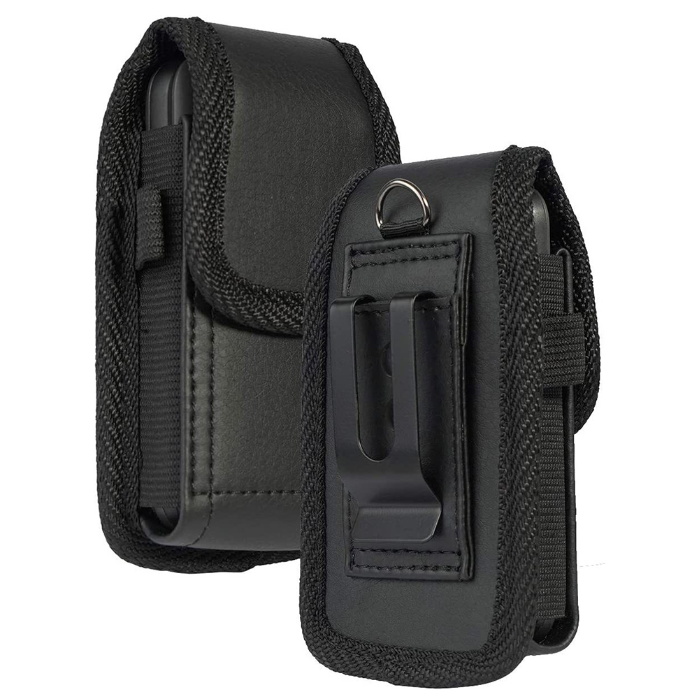 Leatherwork Fasteners - 電話ホルスター Nokia 2760 PU レザーケース男性フリップウエストベルトクリップバッグ TCL