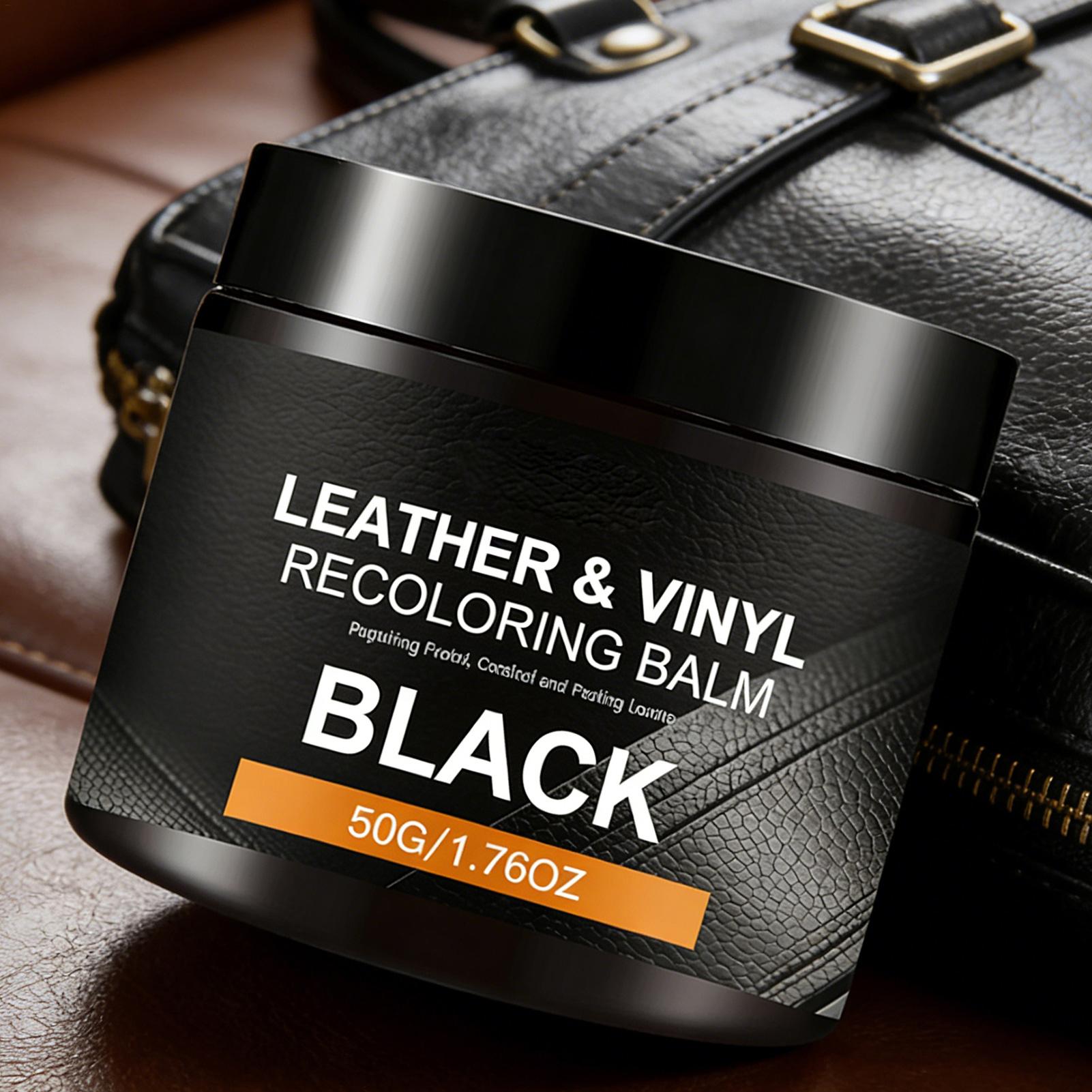 Leatherwork Wallet - レザーリカラーリングバーム 50g 長持ちするコーティングカラー修復剤＆コンディショナー 車内、靴、ブーツ、財布、ジャケット、サドル用