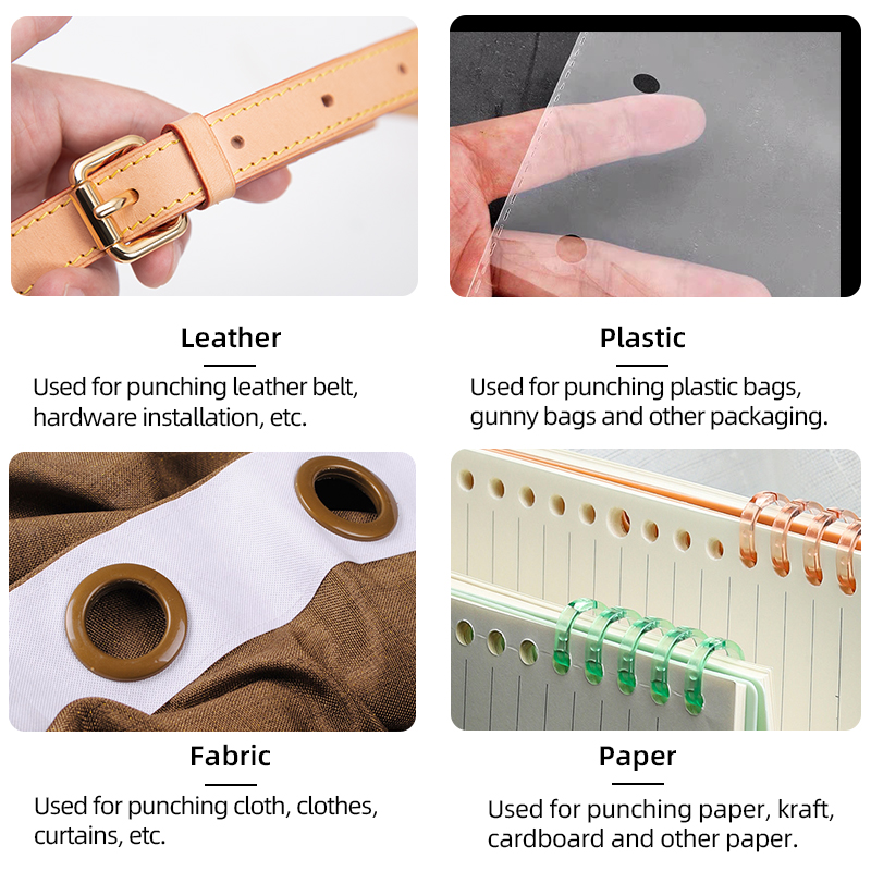 WUTA ベルト 穴あけ ポンチ 皮ポンチ 工具 レザークラ - Leatherwork Hole Punch のレビューと価格