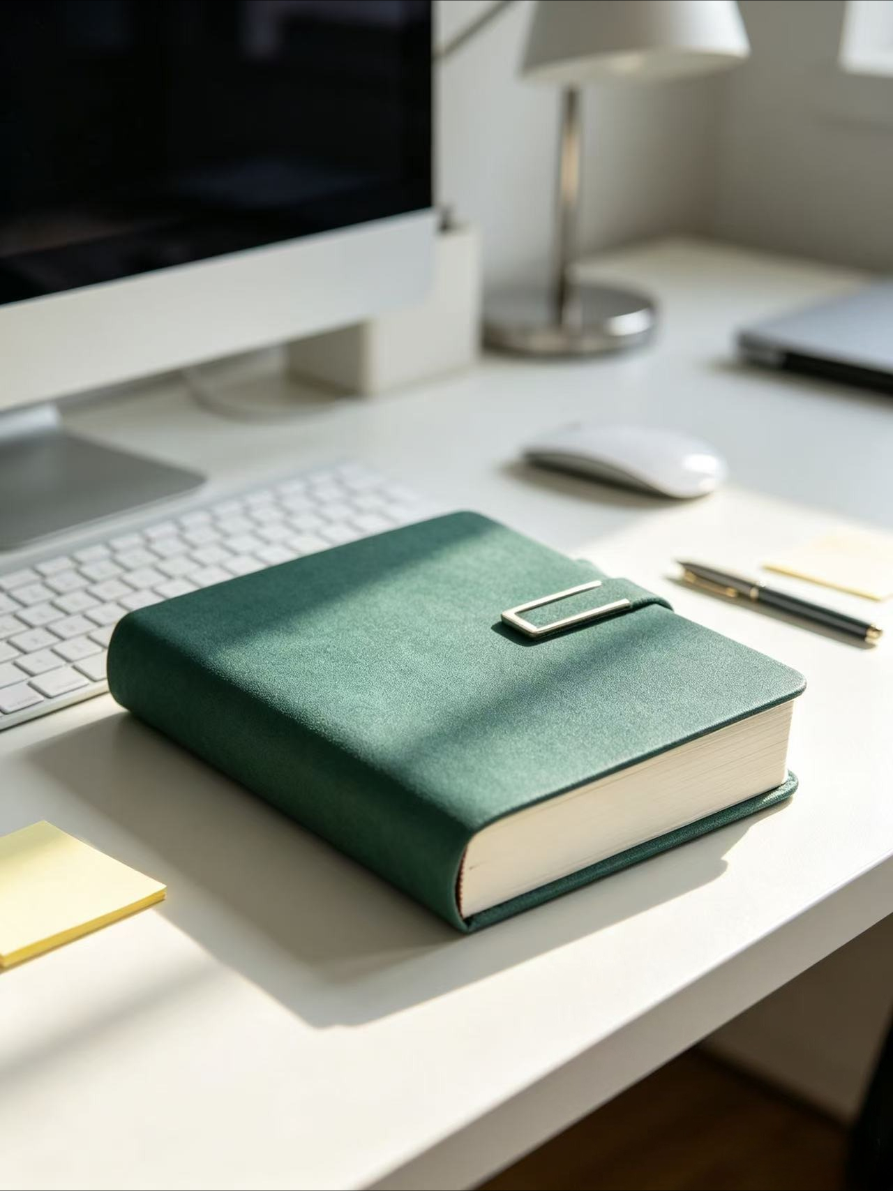 ヴィンテージA5レザーノートブック ソフトカバー バックル付 - Leather Work Notebook のレビューと価格
