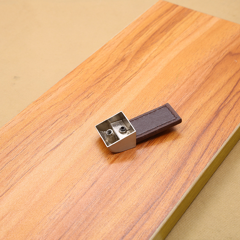 現代の高級革製ハンドルノブプル家具キャビネットチェスト引き出 - Leatherwork Hardware のレビューと価格