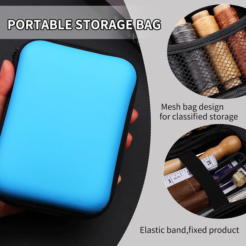 BUDDUR 革縫製ツールキット ワックス糸と針千枚通しプロ - Leatherwork Tool Kit のレビューと価格