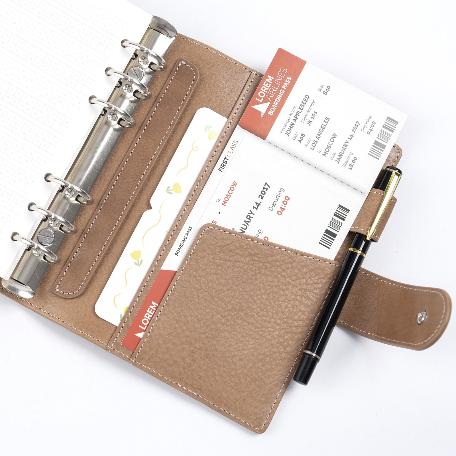 モーターム フランクリン・コービー コンパクトサイズ エリー - Leather Work Notebook のレビューと価格