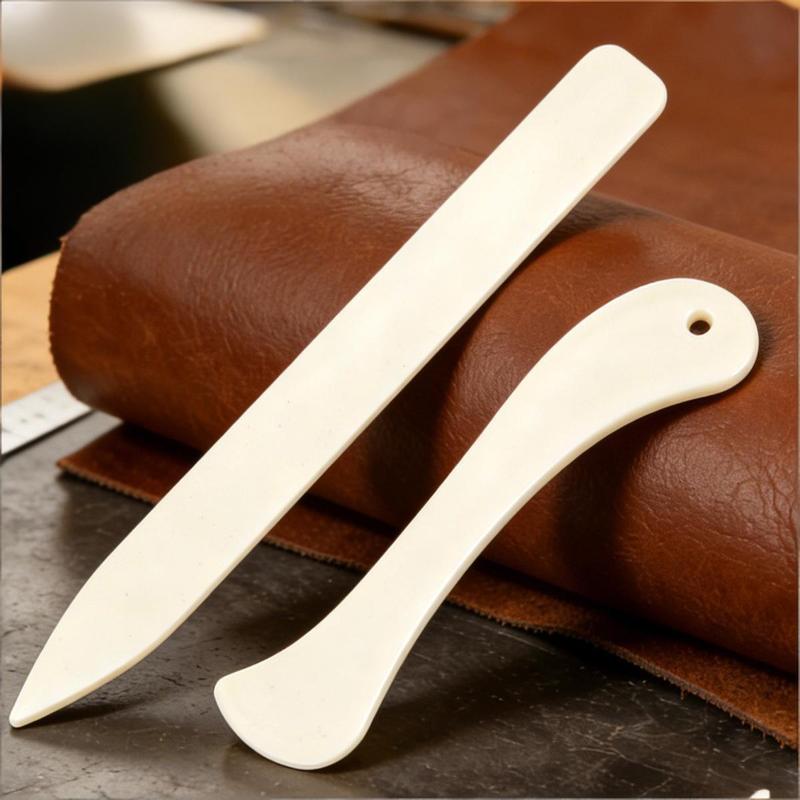 レザークラフトボーンフォルダー2個入り 手縫いツール スコア - Leatherwork Diy のレビューと価格