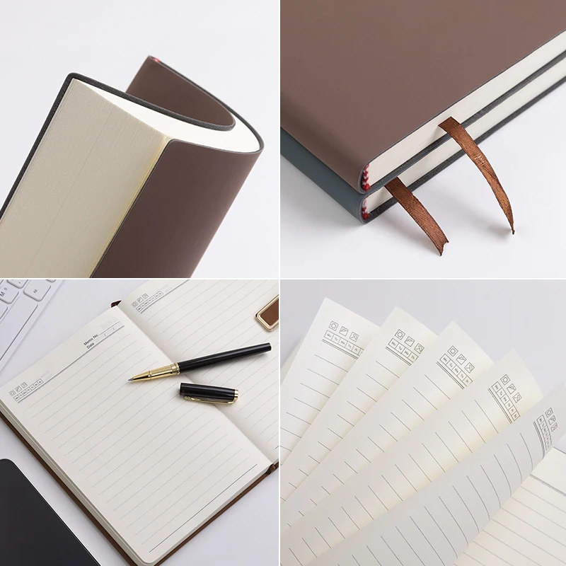 A5 ソフトレザーノートブック 120ページ 防水カバー 快 - Leather Work Notebook のレビューと価格