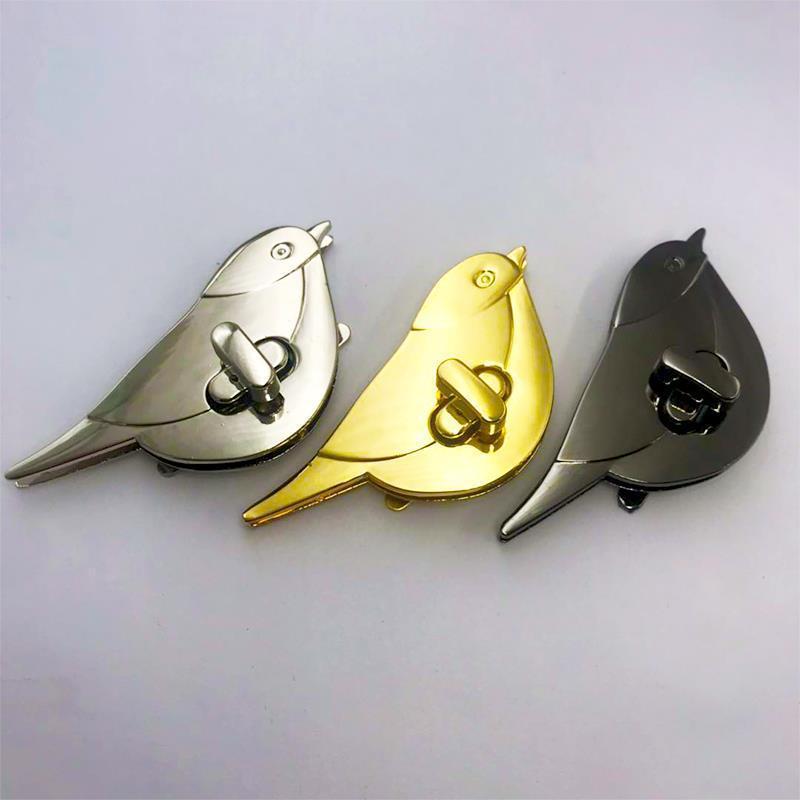 かわいい猫/鳥クラスプロック金属バッグターンロック DIY  - Leatherwork Hardware のレビューと価格