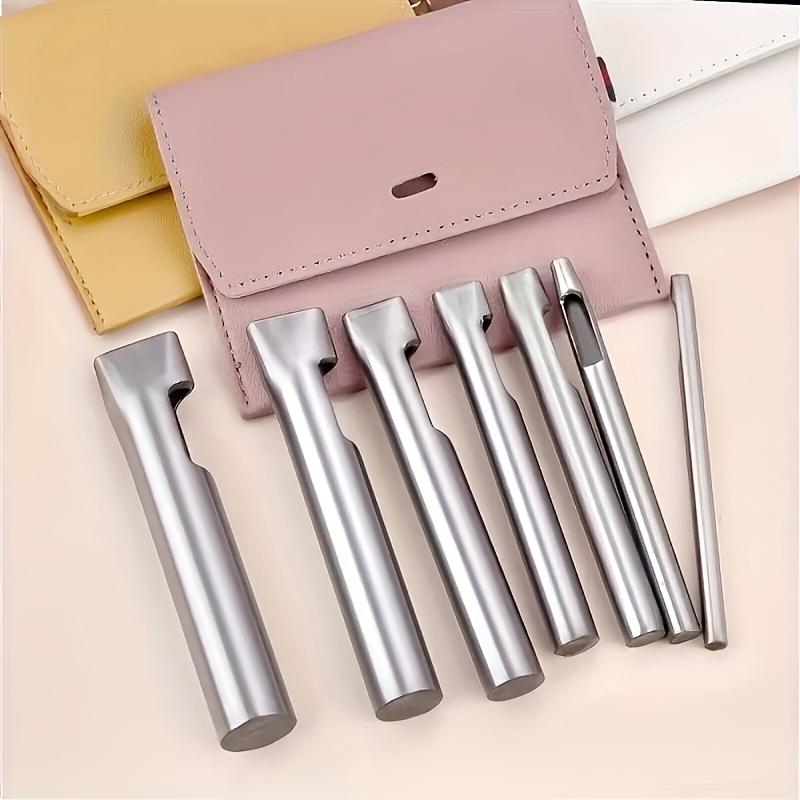 5個入り レザー用オーバルホールパンチャー 長方形穴あけパン - Leatherwork Hole Punch のレビューと価格