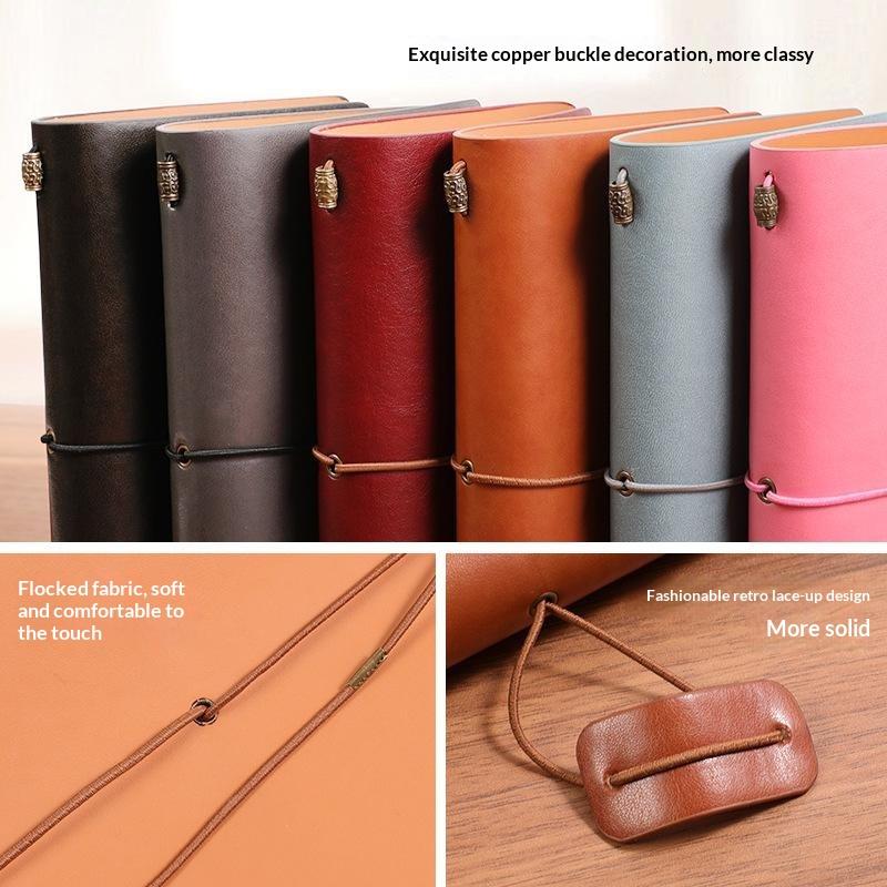 ホットヴィンテージPUレザー詰め替え可能ノートブックソフトカ - Leather Work Notebook のレビューと価格