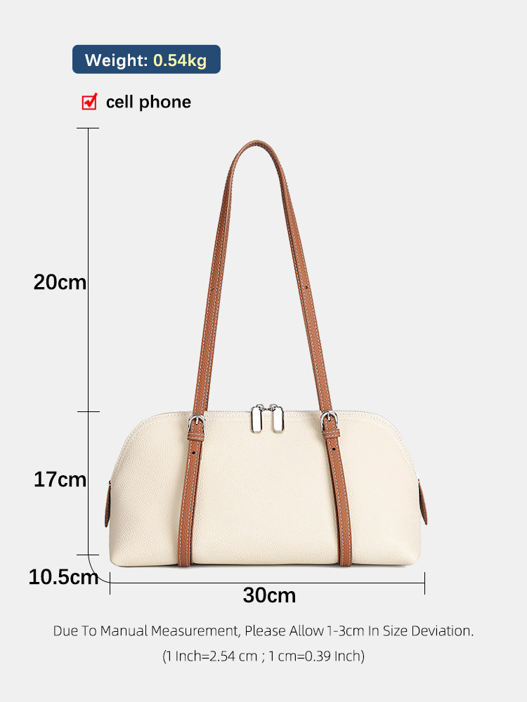 Zency レディース 本革 脇の下バッグ シンプル ファッ - Leatherwork Fasteners のレビューと価格
