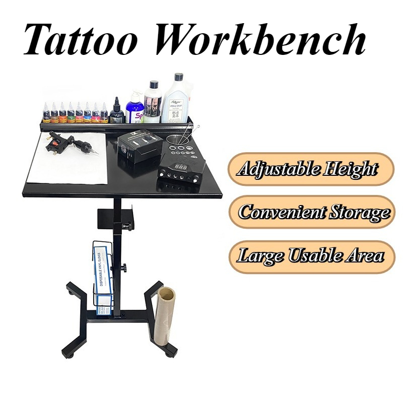 アームタトゥーワークテーブル　永久メイクタトゥースタジオ　長 - Leatherwork Tattoo のレビューと価格