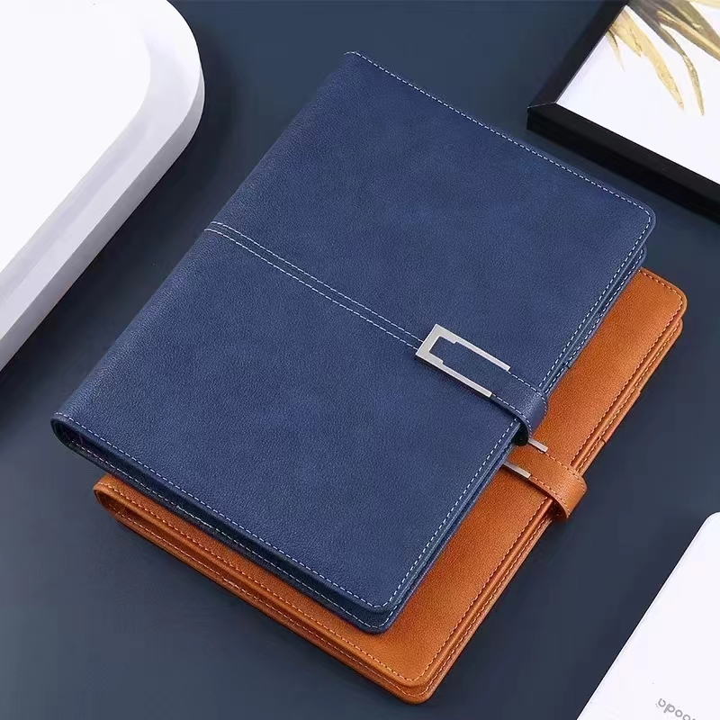 レザー日記帳 A5 ハードカバーノートブック ペン収納付き、 - Leather Work Notebook のレビューと価格