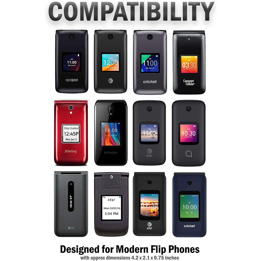 電話ホルスター Nokia 2760 PU レザーケース男性 - Leatherwork Fasteners のレビューと価格