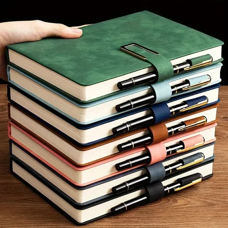 1 個入りソフトカバーヴィンテージ A5 レザーノートブック - Leather Work Notebook のレビューと価格